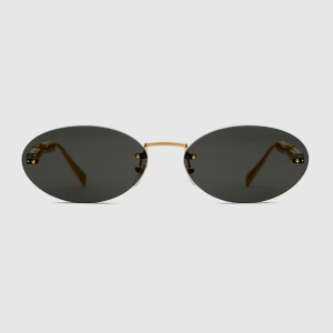 Oval Gold sunglasses