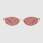 Oval Gold sunglasses